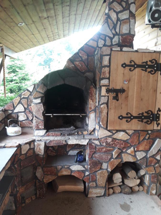 Jaskowa Chata Bieszczady Apartament Z Basenem Baligrod Luaran gambar