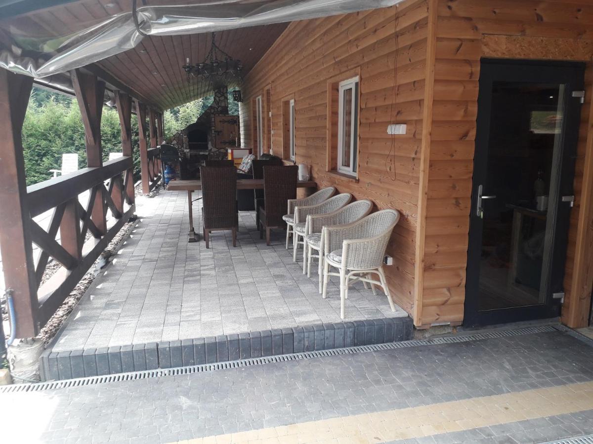 Jaskowa Chata Bieszczady Apartament Z Basenem Baligrod Luaran gambar